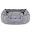 PureWags Dog Bed with Removable Mat, Washable Pet Bed with Anti-Slip Base for Small Dogs and Cats, Indoor Rectangle Bed - 2 of 4