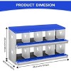 Coucheta Chicken Nesting Boxes - Available in Multiple Styles (Bracket Leg/Two-Tier/Wall Mount) & Compartments (6/8/10) for Easy Egg Collection. - 3 of 4