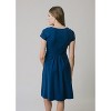 Hope & Henry Women's Organic Cotton Tie-Waist Knit Dress - 3 of 4