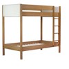 NicBex Triple Full Bunk Bed with Full Length Guardrail,Loft Bed with 2 Built-in Ladders,Modern Bunk Beds,Noise Reduced Bunk Beds for Bedroom - 2 of 4