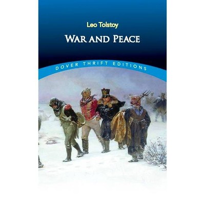 War and Peace - (Dover Thrift Editions) by  Leo Tolstoy (Paperback)