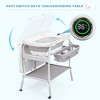 Baby Bathtub with Changing Table, Removable Bath Tub Unit w/Soft Cushion - 2 of 4