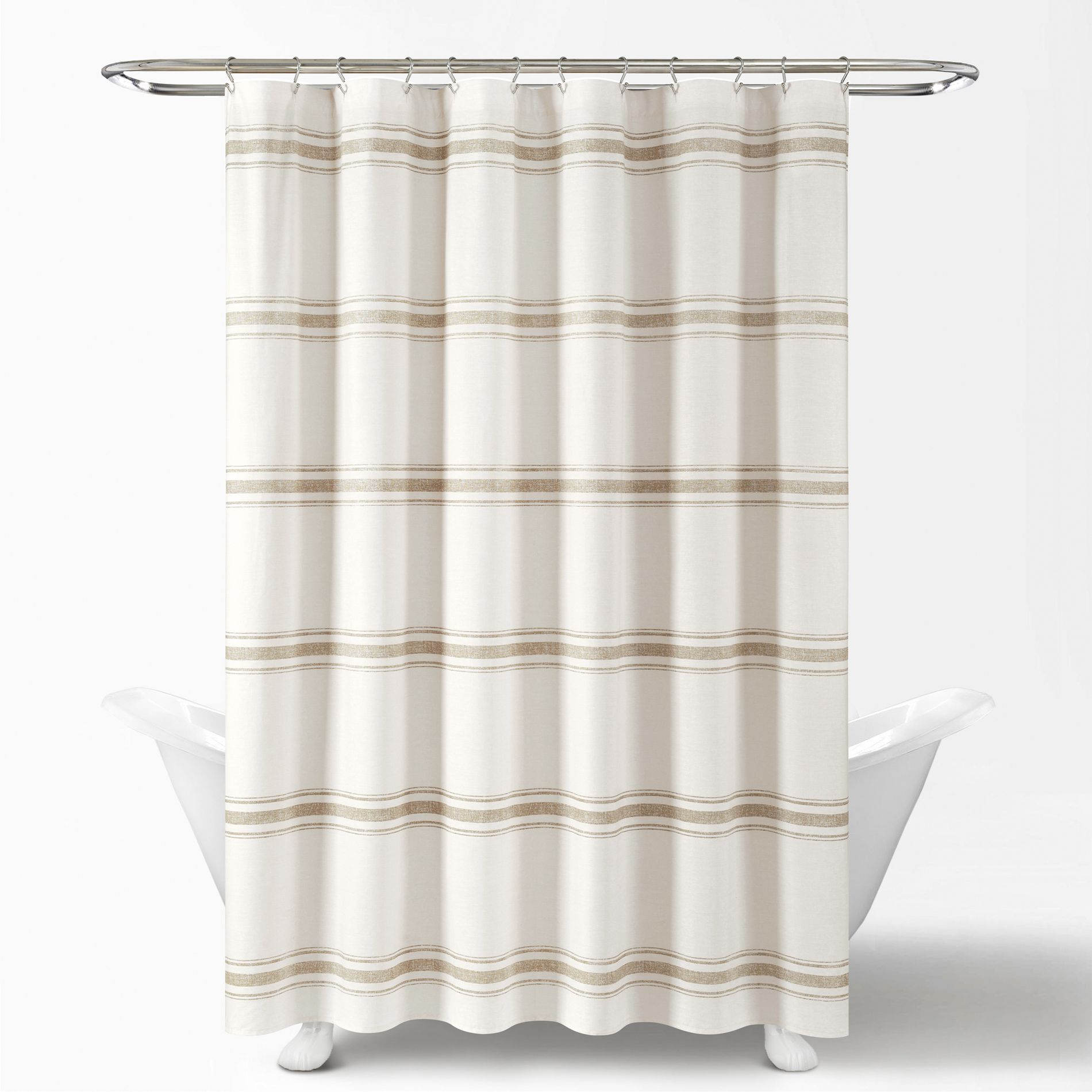 Homestead Stripe Shower Curtain