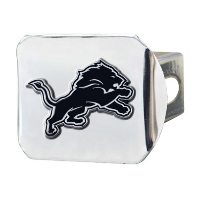 NFL Detroit Lions Metal Hitch Cover