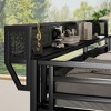 KWPZQEB Loft Bed with Storage Stairs, Heavy Duty Metal Loft Bed Frame with Built-in Storage Shelves & Wardrobe for Teens, Easy Assembly - 4 of 4