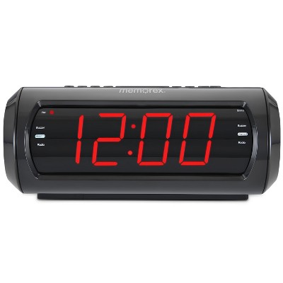 Memorex CR40 1.8” Digital FM Clock Radio