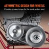 VEVOR Drive Clutch, 2-8HP Engine, 2000 RPM High-Strength Drive Clutch with Asymmetric Designed Wheels & Robust Rubber Belt, Sturdy & Durable Clutch - 4 of 4