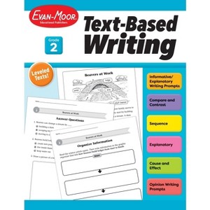 Text-Based Writing, Grade 2 Teacher Resource - (Text-Based-Writing) by  Evan-Moor Educational Publishers (Paperback) - 1 of 1