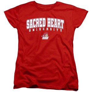 Women's Sacred Heart University Arch Logo T-Shirt - 1 of 4