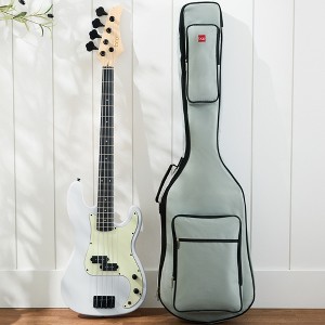 Best Choice Products Full Size Beginner 4-String Electric Guitar Bass Guitar w/ Padded Case - 1 of 4