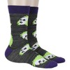 Beetlejuice Socks Adult Unisex Crew Socks 2 Pack - 2 of 4