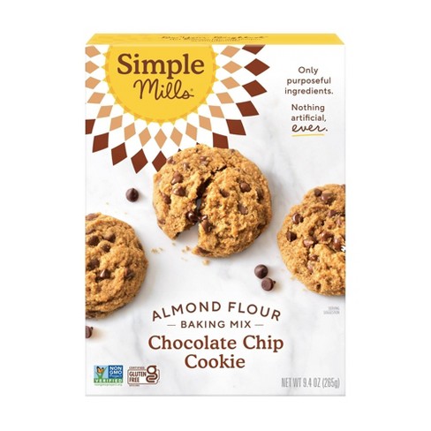 Simple Mills Almond Flour Baking Mix, Chocolate Chip Cookie, 9.4 Oz ...