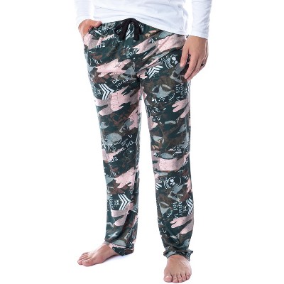 mens camo pajama pants