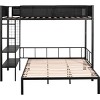 Streamdale Twin over Full Bunk with Shelves & Grid Panel - 3 of 4