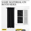 NICETOWN Backtab & Rod Pocket Blackout Thermal Curtain Panels, Set of 2 - 4 of 4