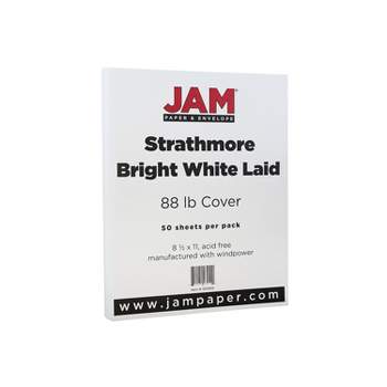 JAM PAPER Matte 80lb Cardstock - 8.5 x 11 Coverstock - 216 gsm - Dark Gray  - 50 Sheets/Pack