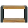 VidaXL Wall-mounted Bathroom Cabinet 23.6 in.x17.7 in.x13.8 in. Solid Wood Teak - 2 of 4