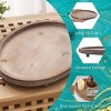 Hub Styler Oval Decorative Wooden Tray - 4 of 4