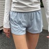 Mocamel Women's Low Rise Shorts Casual Elastic - 4 of 4