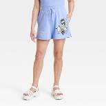 Women's Hello Kitty and Friends Graphic Shorts - Blue