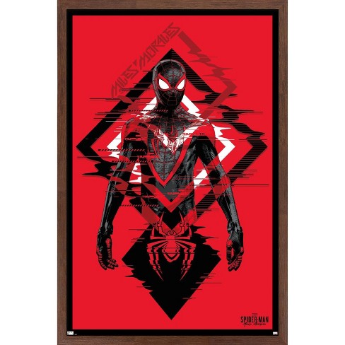 Trends International Marvel's Spider-man: Miles Morales - Suit Framed Wall  Poster Prints : Target