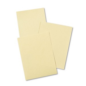 Pacon Cream Manila Drawing Paper Economy Weight 40 lb. 9"W x 12"H 500 Sheets/Rm P4009 - 1 of 2