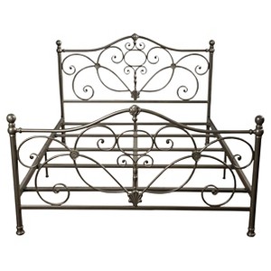Christopher Knight Home Marcus Queen Sized Metal Bed - Champagne, Beige