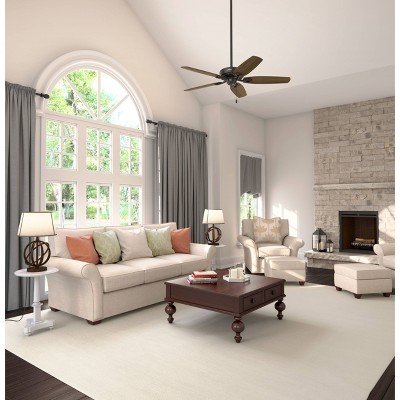 52" New Bronze Ceiling Fan with Reversible Blades
