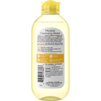 target garnier micellar water