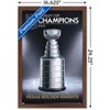 Trends International NHL Vegas Golden Knights - 2023 Stanley Cup Team Logo Framed Wall Poster Prints - 3 of 4