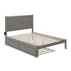 Noho Bed with Twin Extra Long Trundle - AFI - 3 of 4