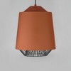 ET2 Lighting Phoenix 1 - Light Pendant in  Brick/Black - 3 of 3