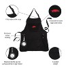Grill Apron, Black, University of Arkansas - 4 of 4
