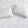 Laura Ashley Garden Palace 100% Cotton 300 Thread Count Sateen- 2 Piece- Pillowcase  Blue - 4 of 4