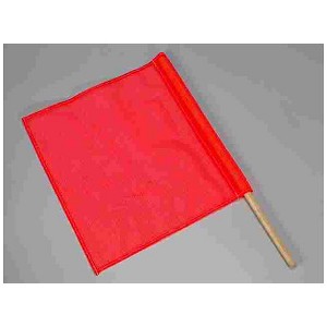 CH Hanson55300 Safety Flag, 18" x 18", Orange - 1 of 1