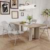 homfan  Meta lFolding Chairs Portable Kitchen Chair Foldable ，350lb Weight - 2 of 4