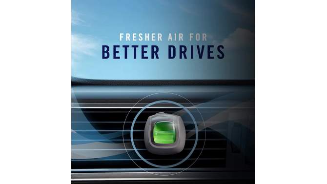 Febreze Car Air Freshener Vent Clip - Bora Bora Scent - 0.20 fl oz/3pk, 2 of 10, play video