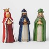 4pc Three Wise Men Decorative Christmas Figurine Set - Wondershop™ - 3 of 3