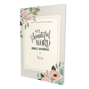 Niv, Beautiful Word Bible Journal, Acts, Paperback, Comfort Print - by  Zondervan - 1 of 1