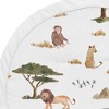 Sweet Jojo Designs Boy or Girl Gender Neutral Unisex Baby Tummy Time Playmat Jungle Animals Yellow Orange and White - 3 of 4
