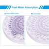 Unique Bargains Diatomite Water Absorbent Quick Drying Non-slip Coaster 4 Inch - 3 of 4