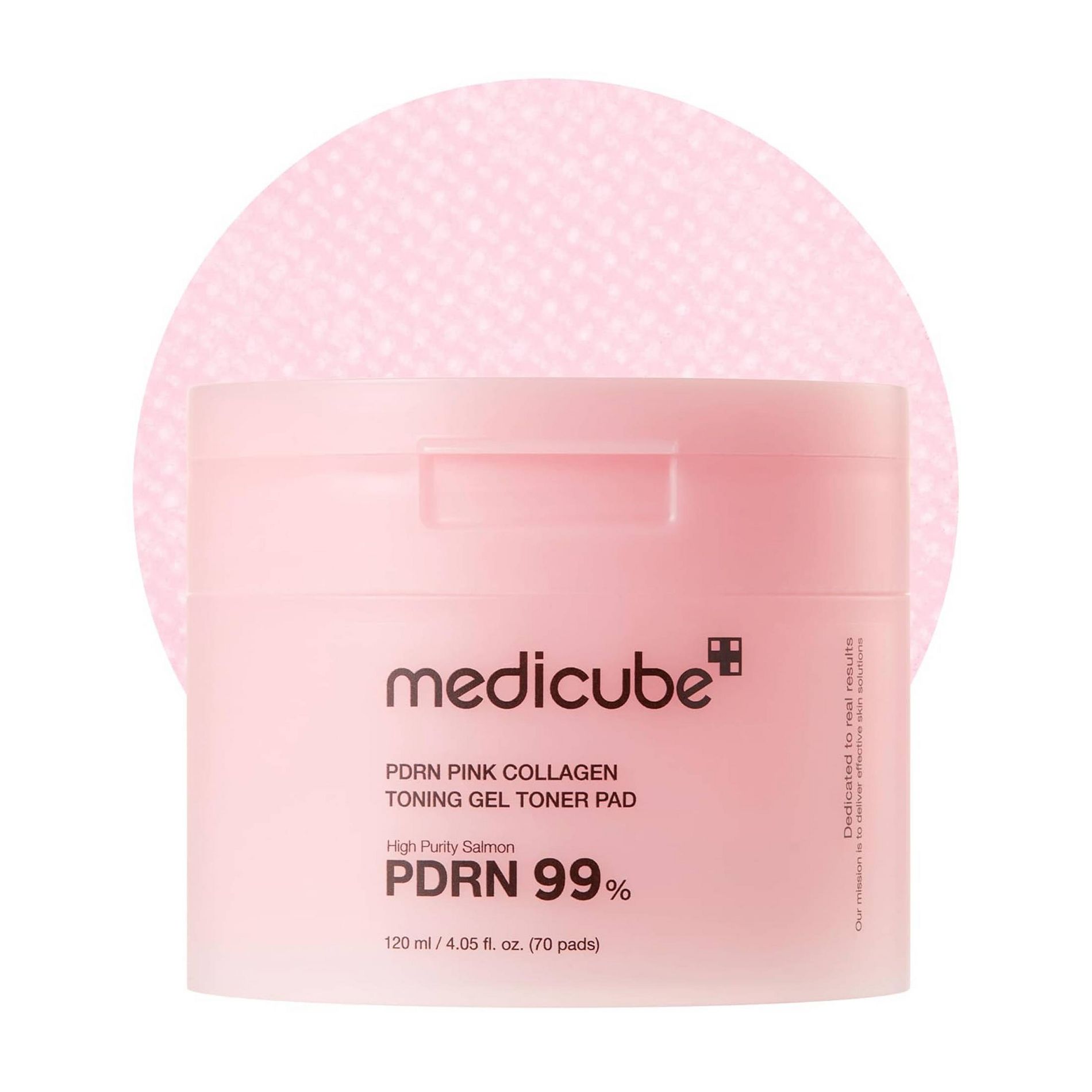 medicube Korean Skincare PDRN Pink Collagen Toning Gel Pads - 70pcs