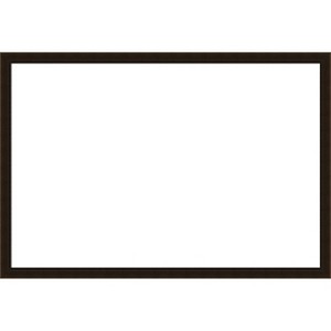 Amanti Art Espresso Brown Framed Dry Erase Magnetic Board - 1 of 4