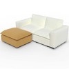 Ainfox L shaped Module Sofa 3 Seats Rainbow Sofa For Living Room,Vila,Apartment - 4 of 4