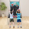 Gymax Two-Player Basketball Arcade Game with 8 Play Modes and Digital Scoreboard Green - 2 of 4