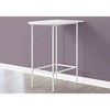 Monarch Specialties Dining Table 60Inch Rectangular Kitchen Dining Room Laminate White Contemporary Modern - 3 of 4