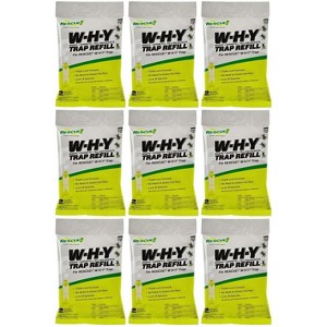 RESCUE! Non-Toxic Wasp, Hornet, Yellowjacket Trap (WHY Trap) Attractant Refill - 2 Week Refill - 9 Pack - 1 of 4