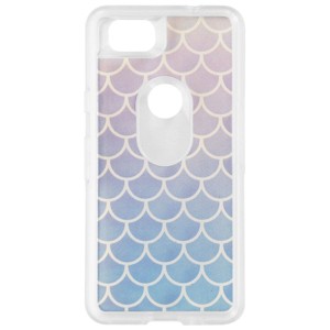 OtterBox Symmetry Series Hybrid Case for Google Pixel 2 - Clear/Blue Scales - 1 of 1