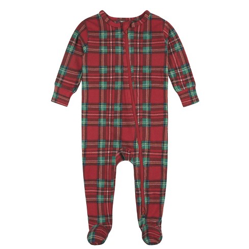 Stewart Plaid Organic Nursery Pajama