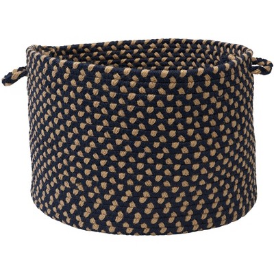 Colonial Mills Brook Farm Utility Basket, 18 by 12-Inch, Bluestone